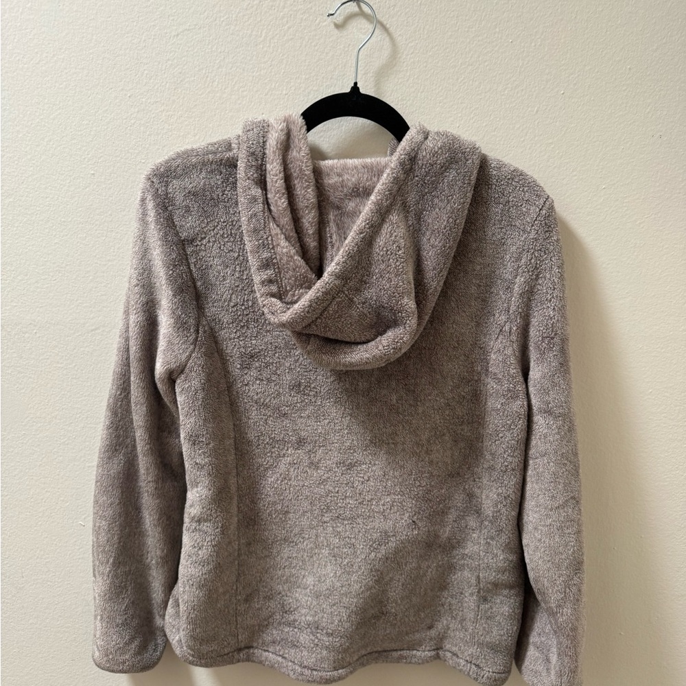 Gerry Women's Fleece 1/4-Zip Pullover Southwest Sherpa Fleece Gray Size Medium - Picture 6 of 6